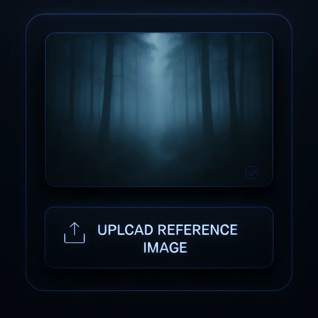 Upload an optional reference image for Seedance 2.0 video generation